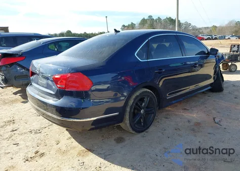 2014 Volkswagen Passat 1.8T Sel Premium из США, поврежденный, VIN 1VWCT7A30EC044671